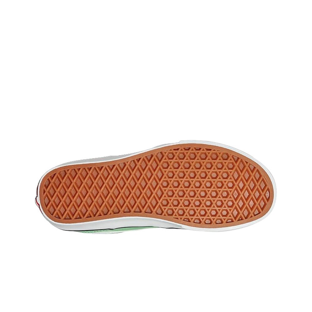 Vans zapatilla moda niño BROOKLYN VERDE vista superior