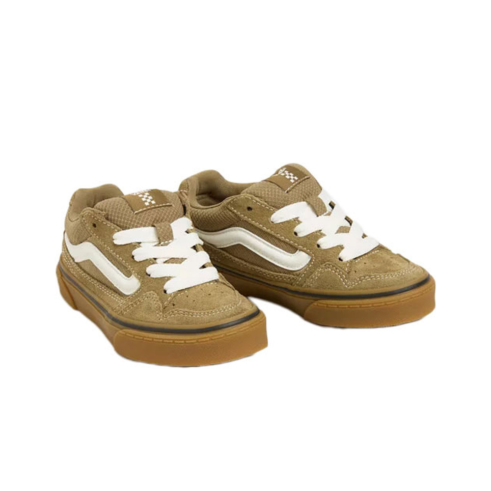 Vans zapatilla moda niño CALDRONE VERDE lateral interior