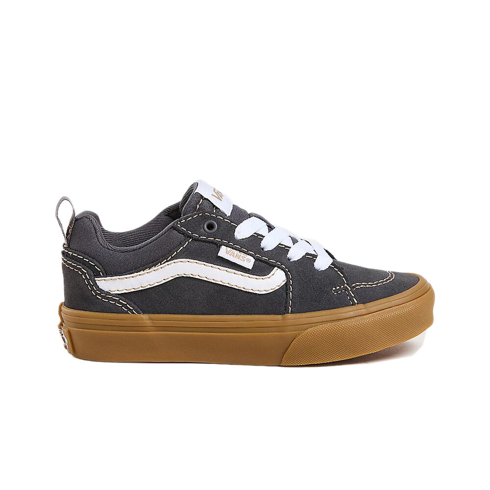Vans zapatilla moda niño FILMORE GRIS lateral exterior