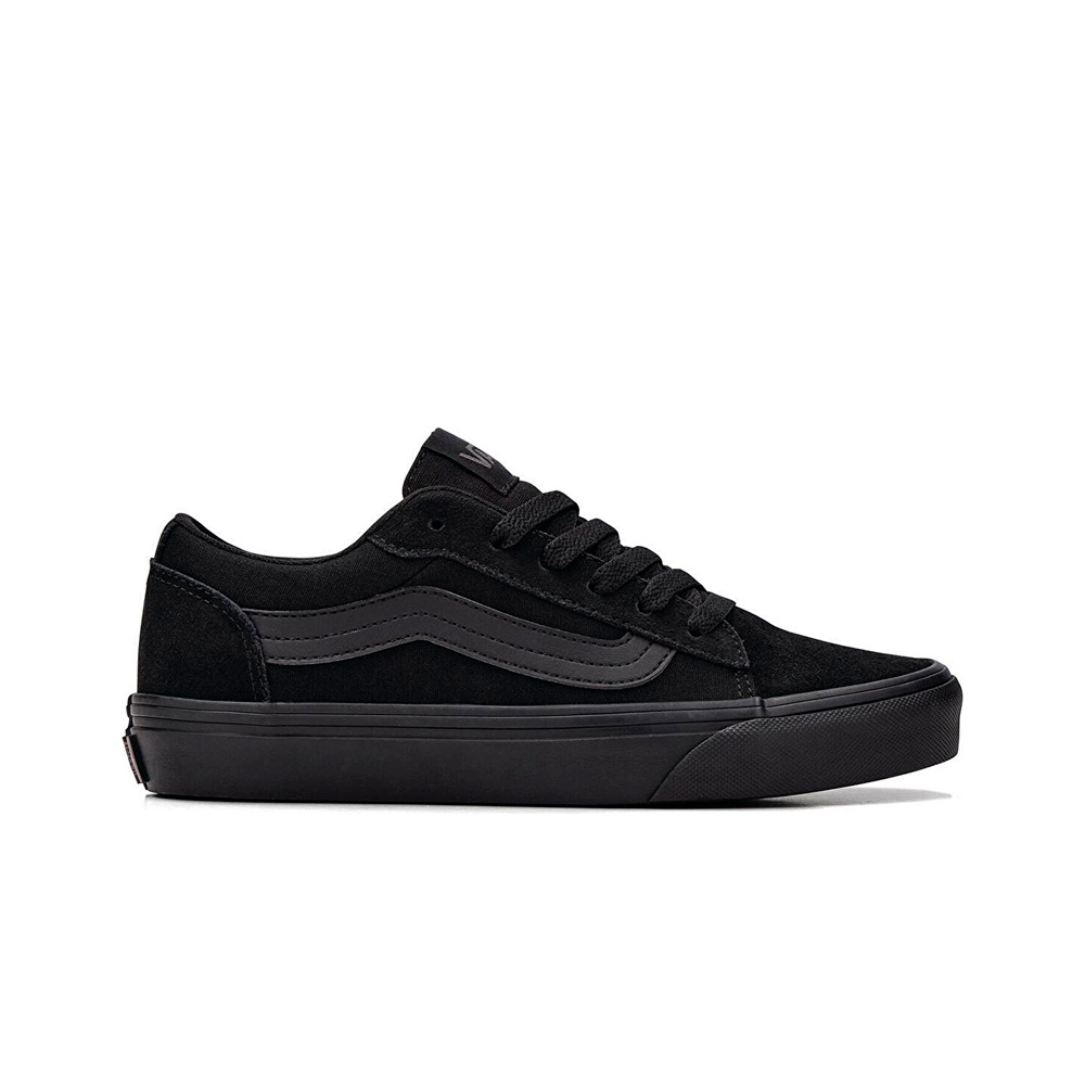 Vans zapatilla moda niño VERO LS NEGRO lateral exterior