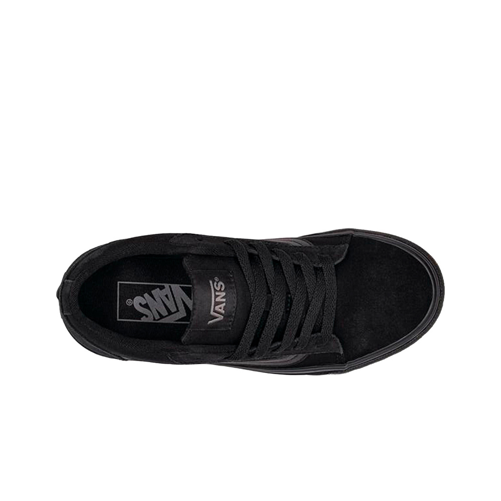Vans zapatilla moda niño VERO LS NEGRO lateral interior
