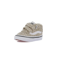 Vans zapatilla multideporte bebe BROOKLYN MID V MARRON lateral interior