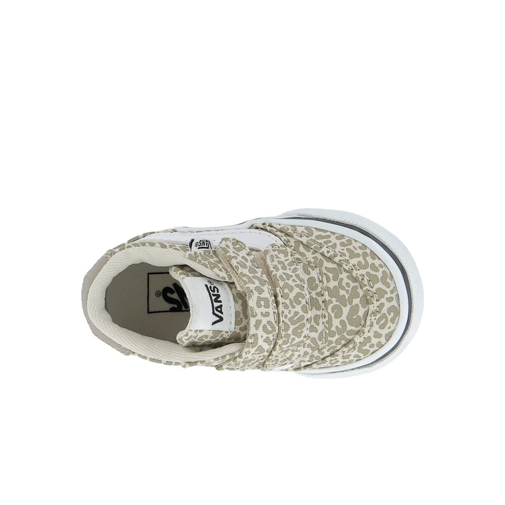 Vans zapatilla multideporte bebe BROOKLYN MID V MARRON vista superior