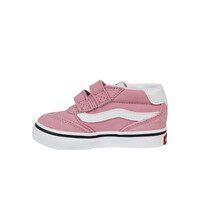 Vans zapatilla multideporte bebe BROOKLYN MID V ROSA puntera