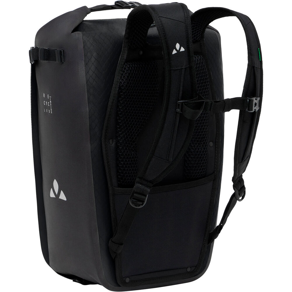 Vaude alforjas bicicleta Aqua Transformer 26 NEGRO 01