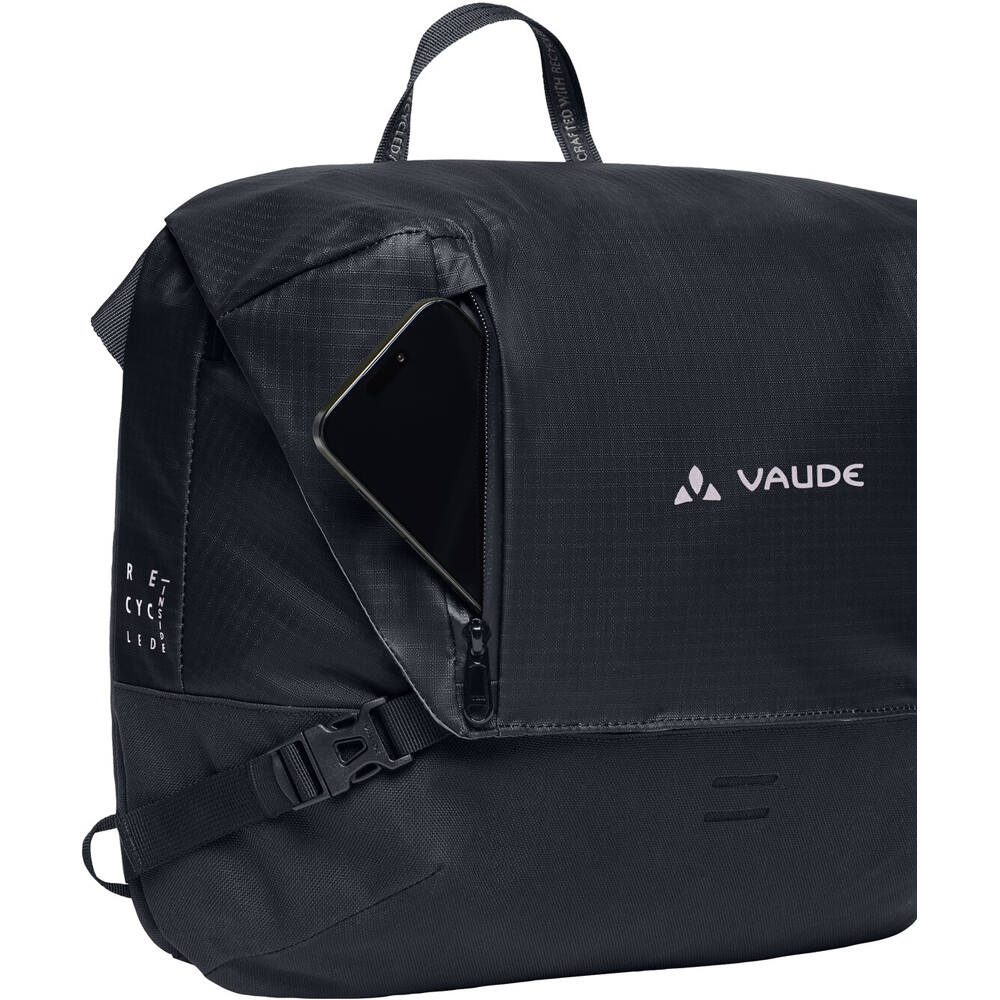 Vaude bolsas bicicleta CITY MESSENGER NEGRO 06