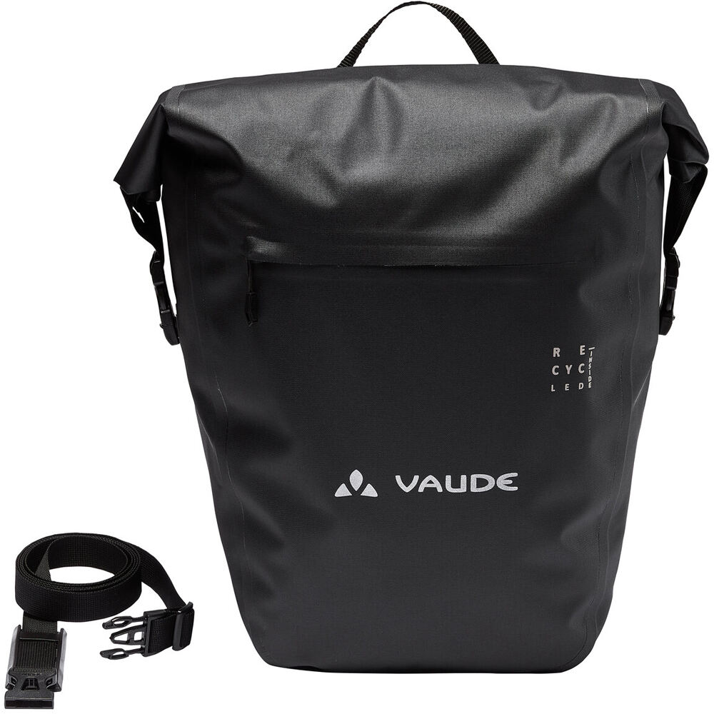 Vaude bolsas bicicleta PROOF BACK UL SINGLE NEGRO 03