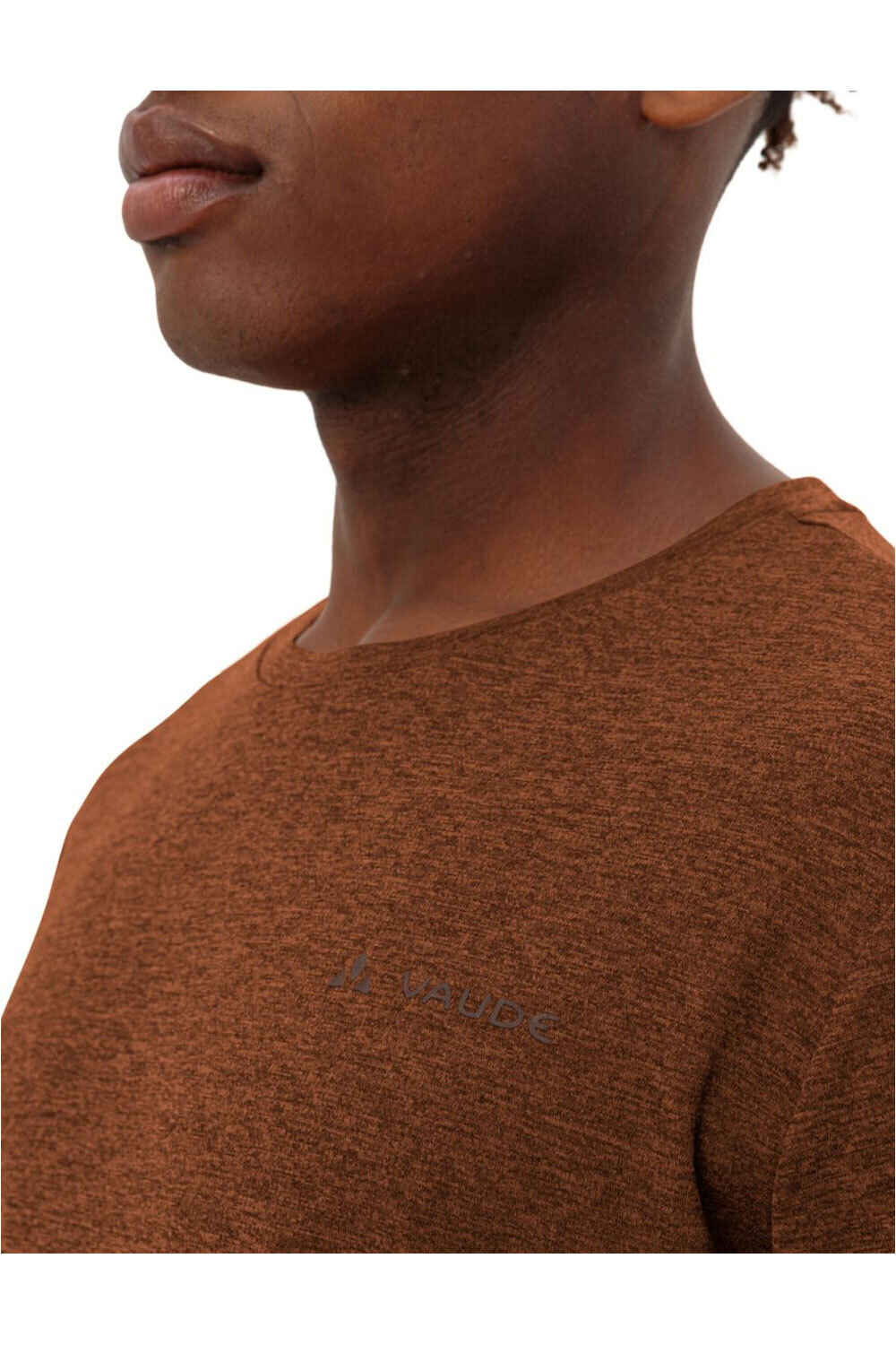 Vaude camiseta montaña manga corta hombre ESSENTIAL NARANJA 03