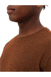 Vaude camiseta montaña manga corta hombre ESSENTIAL NARANJA 03