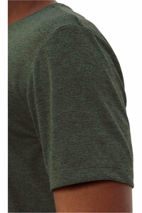 Vaude camiseta montaña manga corta hombre ESSENTIAL VERDE vista detalle