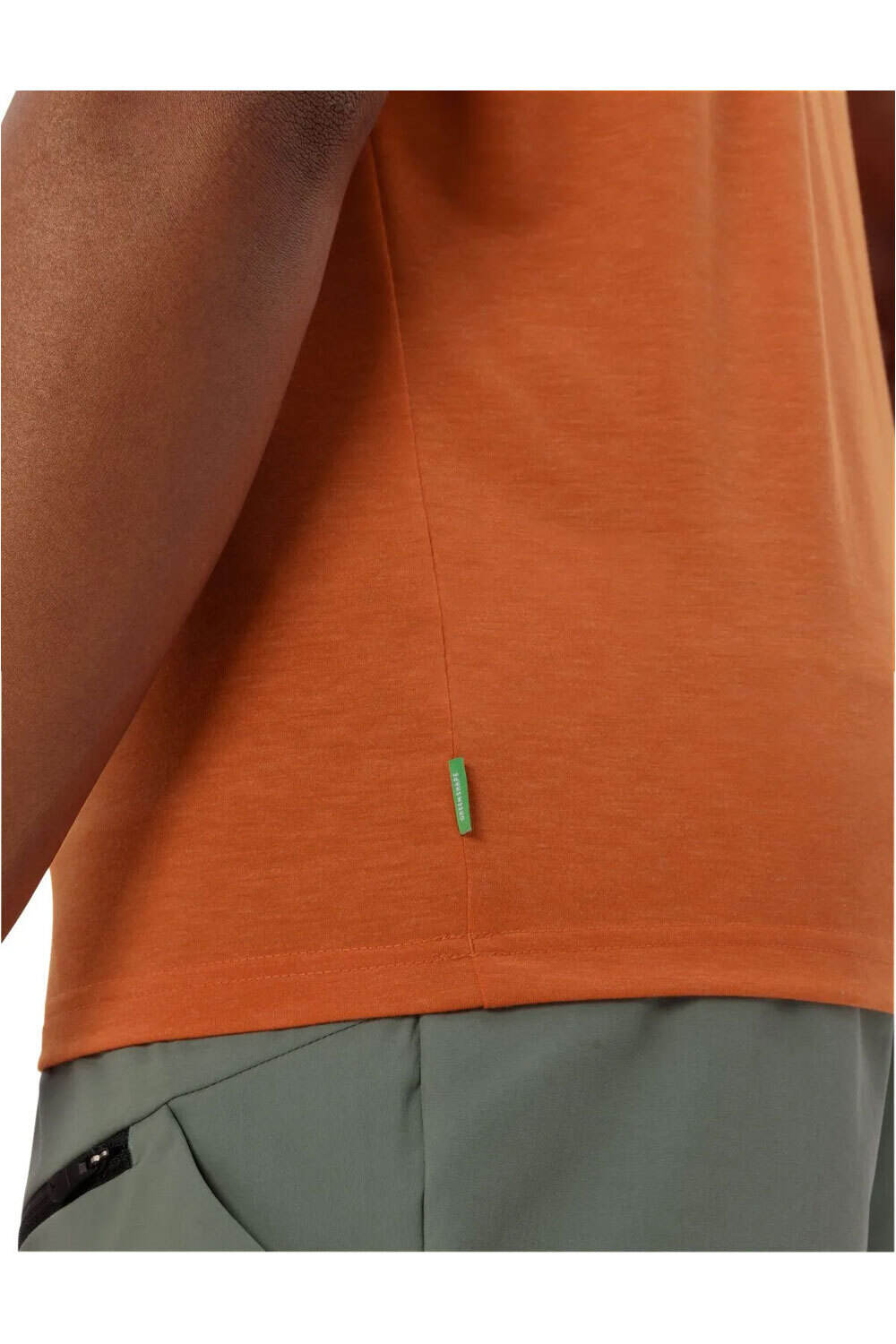 Vaude camiseta montaña manga corta hombre SVEIT NARANJA 03