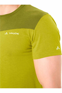 Vaude camiseta montaña manga corta hombre SVEIT VERDE vista detalle