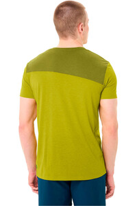 Vaude camiseta montaña manga corta hombre SVEIT VERDE vista trasera