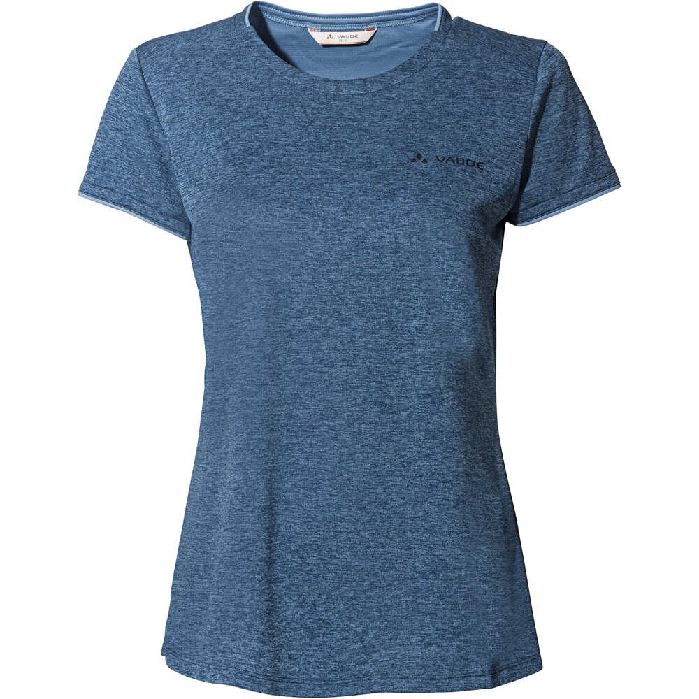 Vaude camiseta montaña manga corta mujer ESSENTIAL AZUL 04
