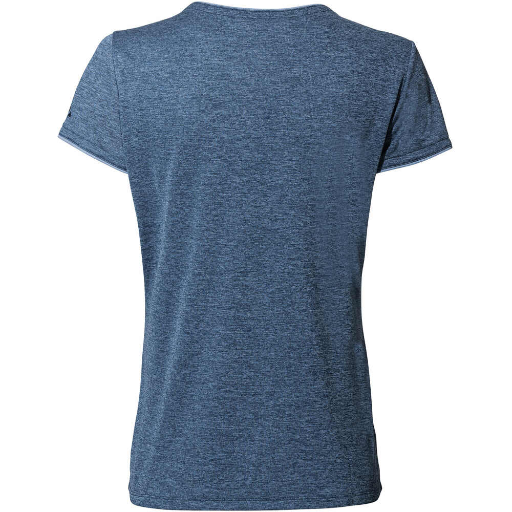 Vaude camiseta montaña manga corta mujer ESSENTIAL AZUL 05