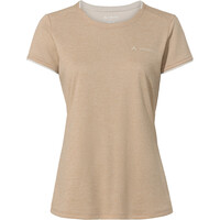 Vaude camiseta montaña manga corta mujer ESSENTIAL MARRON 04