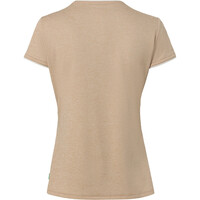 Vaude camiseta montaña manga corta mujer ESSENTIAL MARRON 05