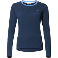 Vaude camiseta montaña manga larga mujer SVEIT II AZUL 04