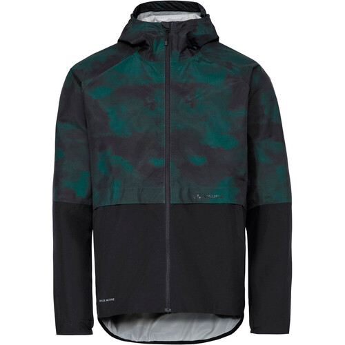 Vaude chaqueta impermeable ciclismo hombre LOAMER RAIN VERDE