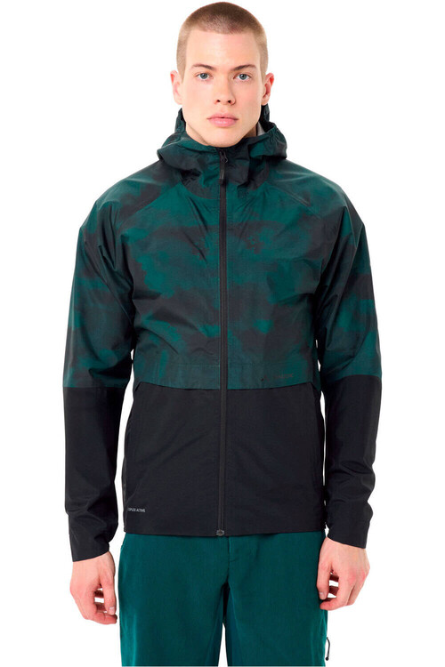 Vaude chaqueta impermeable ciclismo hombre LOAMER RAIN VERDE