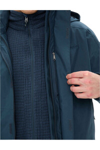 Vaude chaqueta impermeable insulada hombre IDRIS 3IN1 AZUL 04
