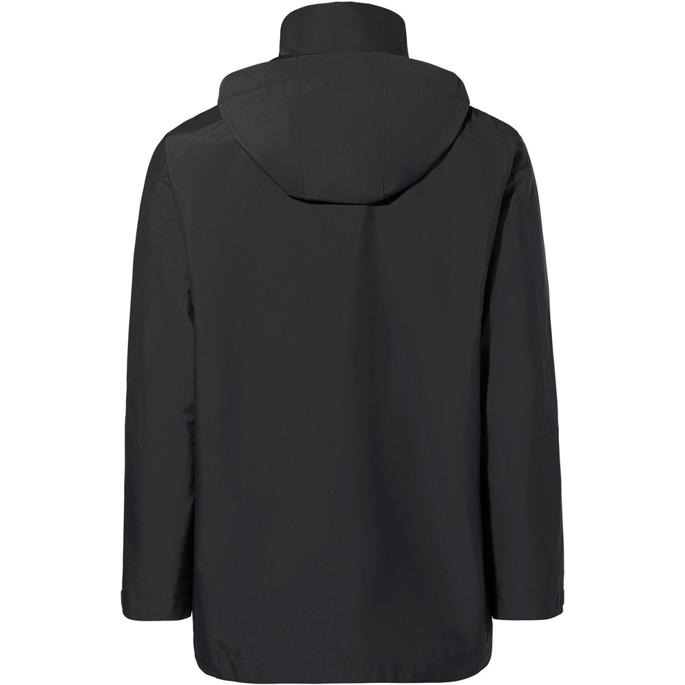 Vaude chaqueta impermeable insulada hombre IDRIS 3IN1 NEGRO 06