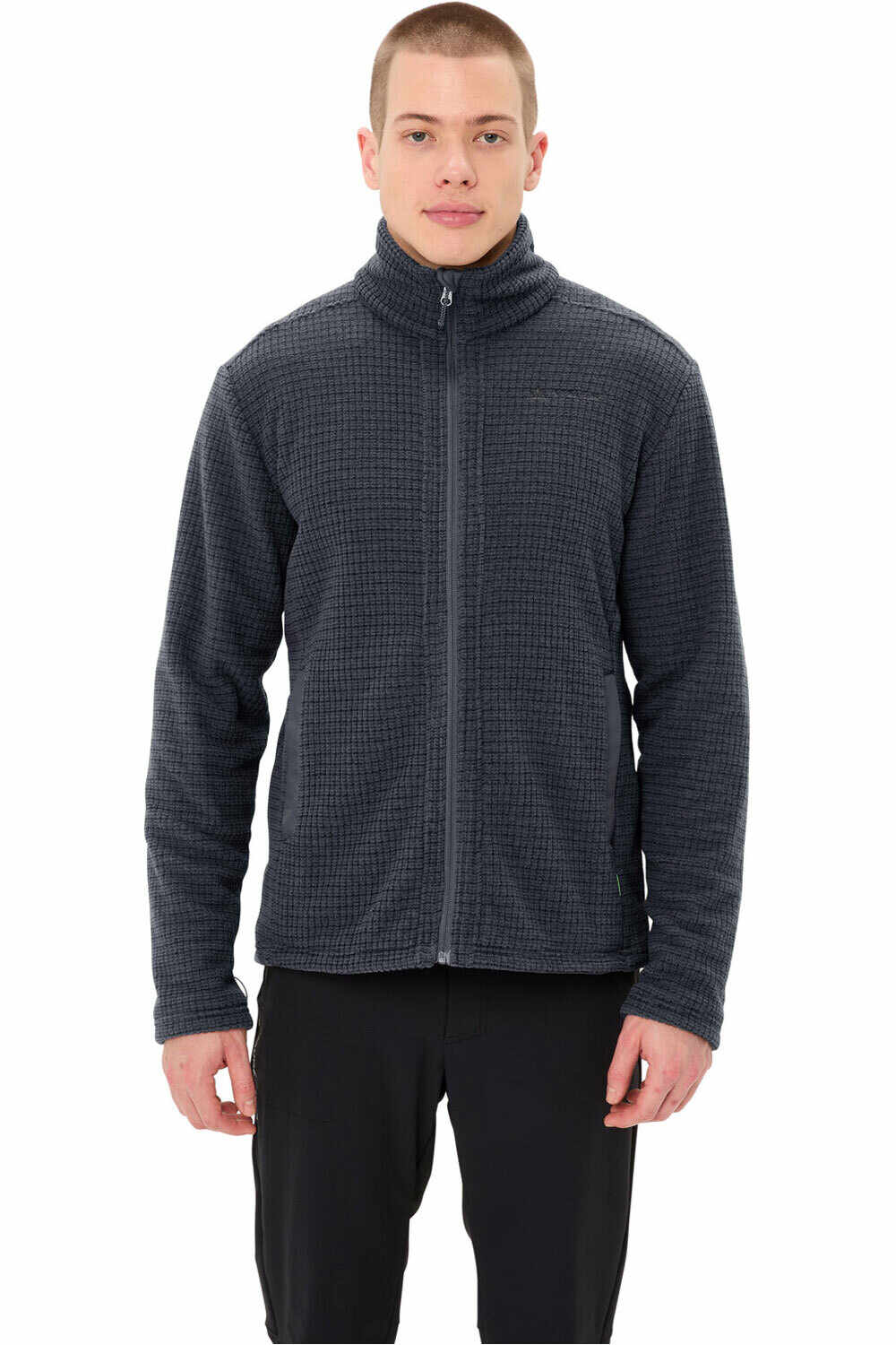Vaude chaqueta impermeable insulada hombre IDRIS 3IN1 NEGRO vista detalle