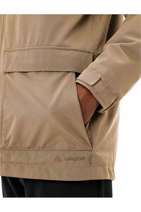 Vaude chaqueta impermeable insulada hombre MANUKAU III MARRON 04