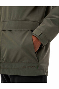 Vaude chaqueta impermeable insulada hombre MANUKAU III VERDE 04