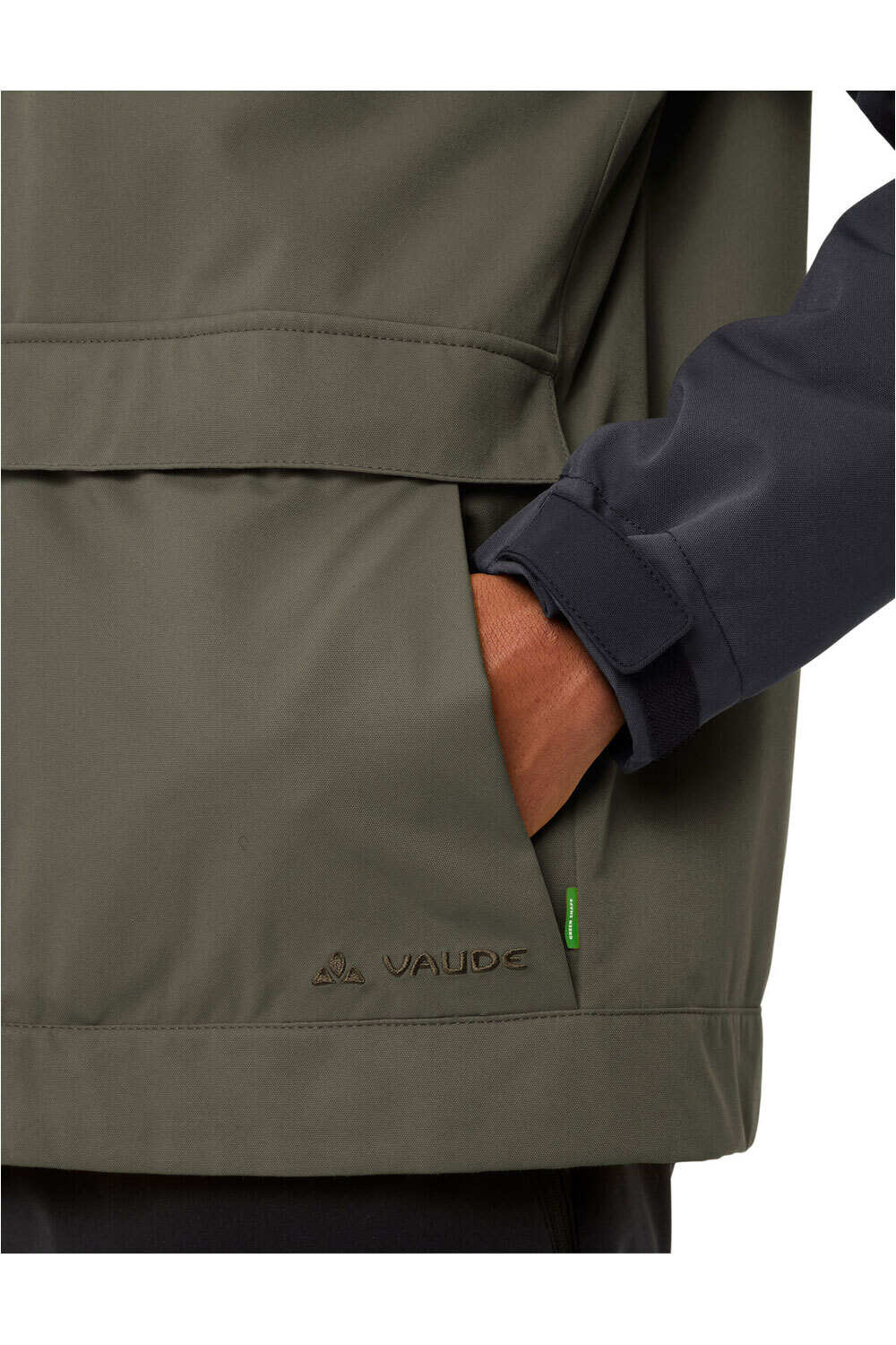 Vaude chaqueta impermeable insulada hombre MANUKAU III VERDE 04