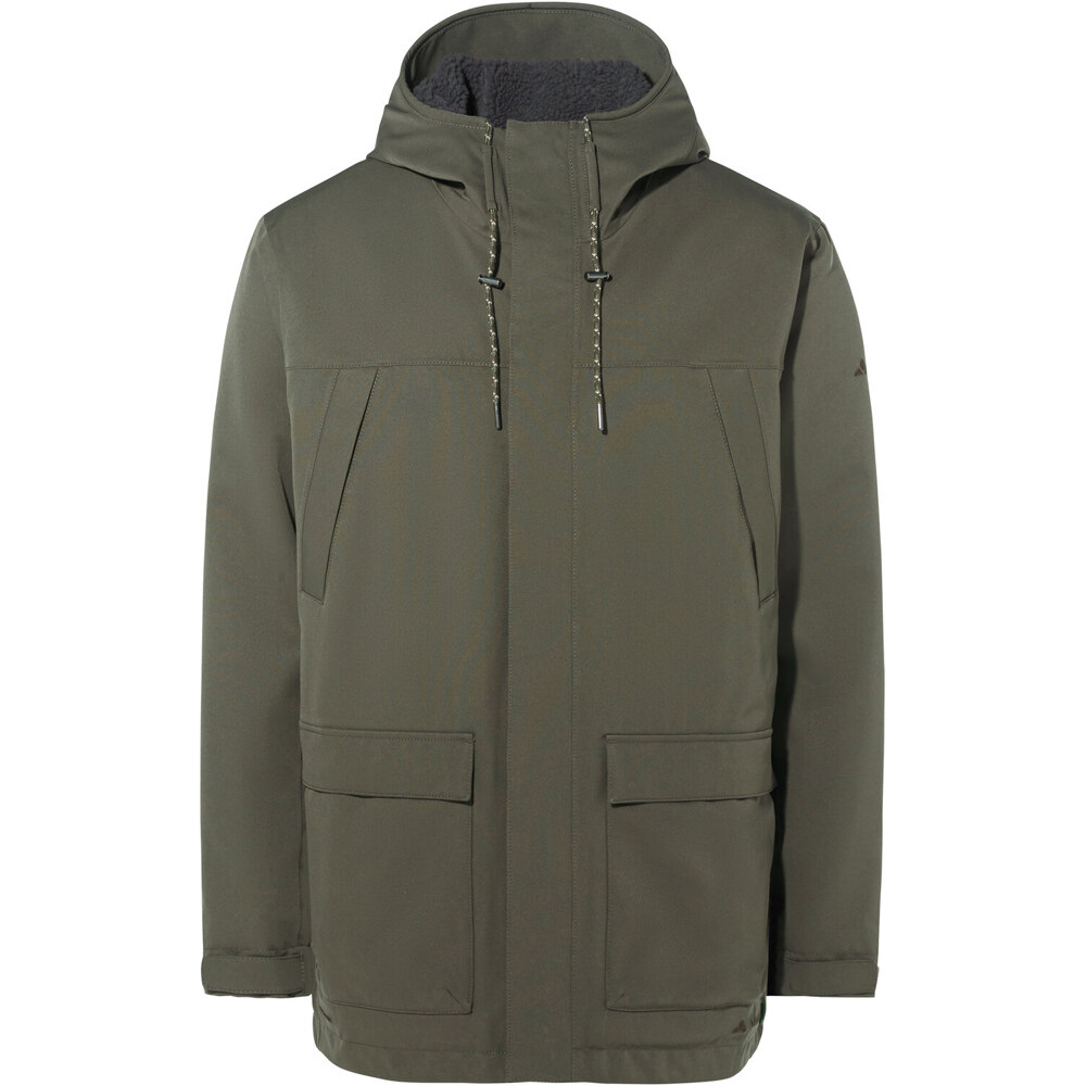 Vaude chaqueta impermeable insulada hombre MANUKAU III VERDE 05