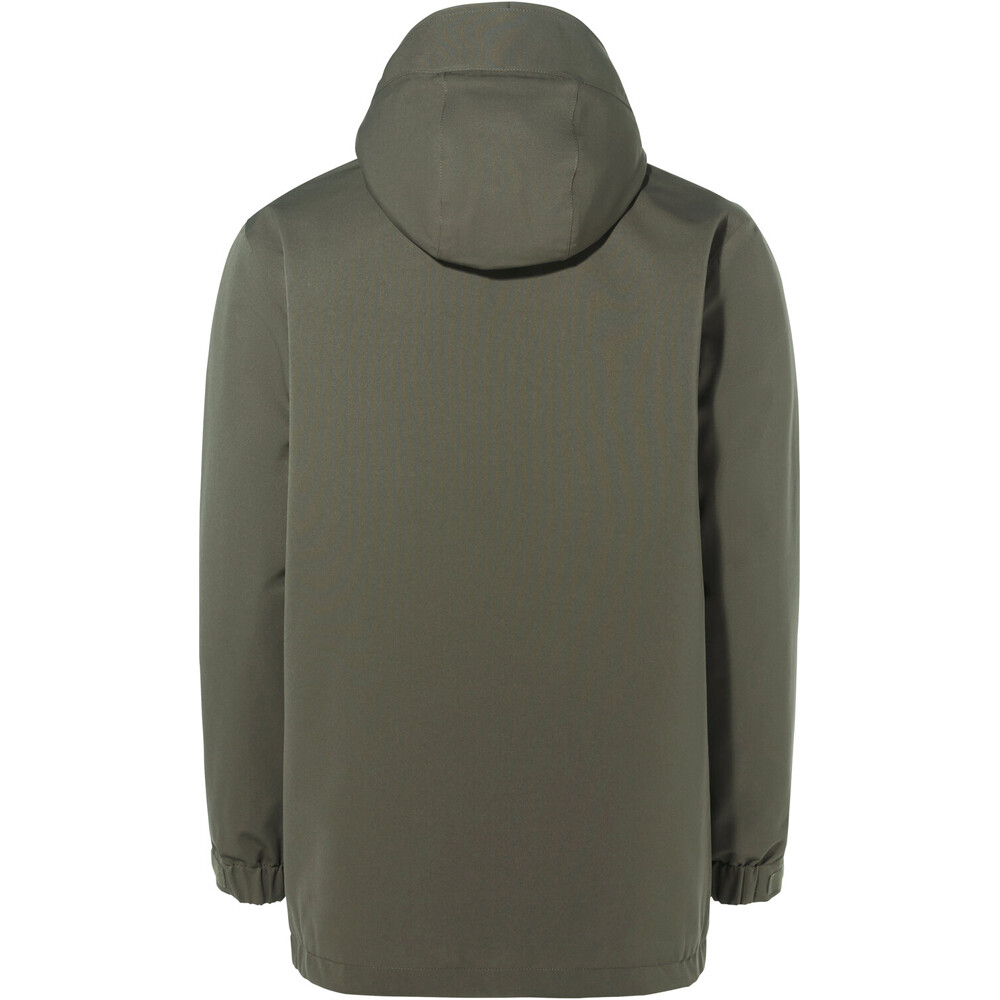 Vaude chaqueta impermeable insulada hombre MANUKAU III VERDE 06