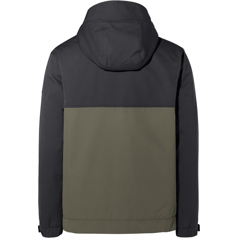 Vaude chaqueta impermeable insulada hombre MANUKAU III VERDE 06