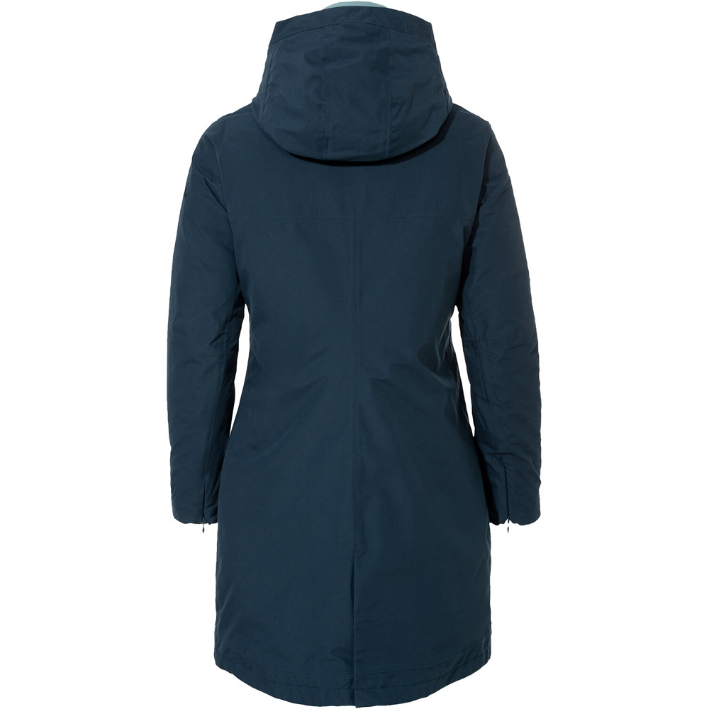 Vaude chaqueta impermeable insulada mujer ANNECY 3IN1 AZUL 07