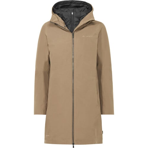 Vaude chaqueta impermeable insulada mujer ANNECY 3IN1 III MARRON