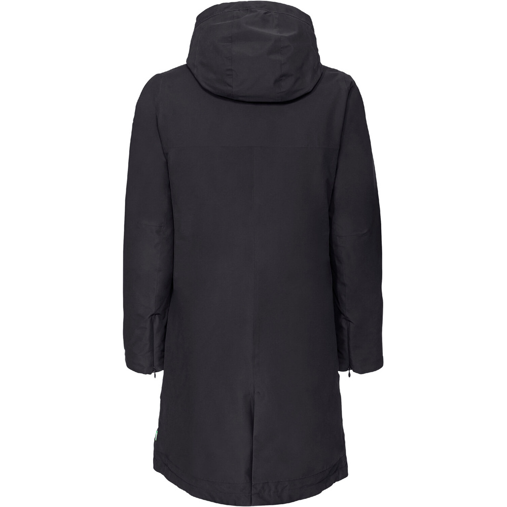 Vaude chaqueta impermeable insulada mujer ANNECY 3IN1 III NEGRO 07