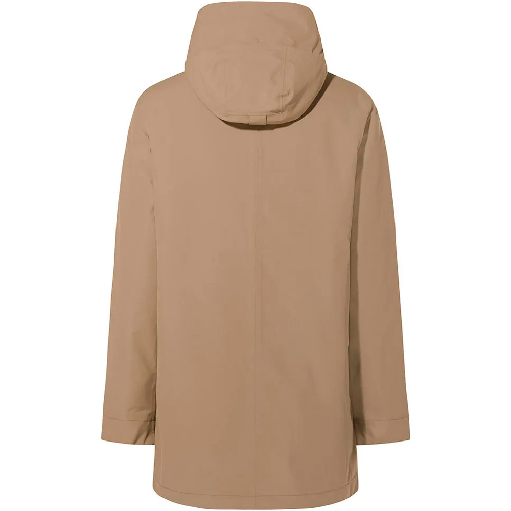 Vaude chaqueta impermeable insulada mujer COREWAY MARRON 04