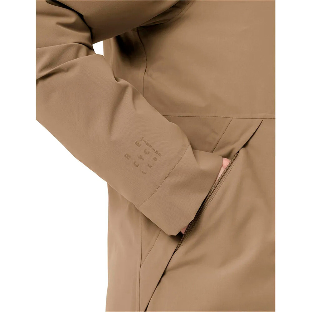Vaude chaqueta impermeable insulada mujer COREWAY MARRON 05