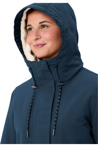 Vaude chaqueta impermeable insulada mujer MANUKAU III AZUL 03