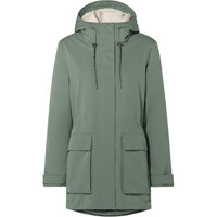 Vaude chaqueta impermeable insulada mujer MANUKAU VERDE 05