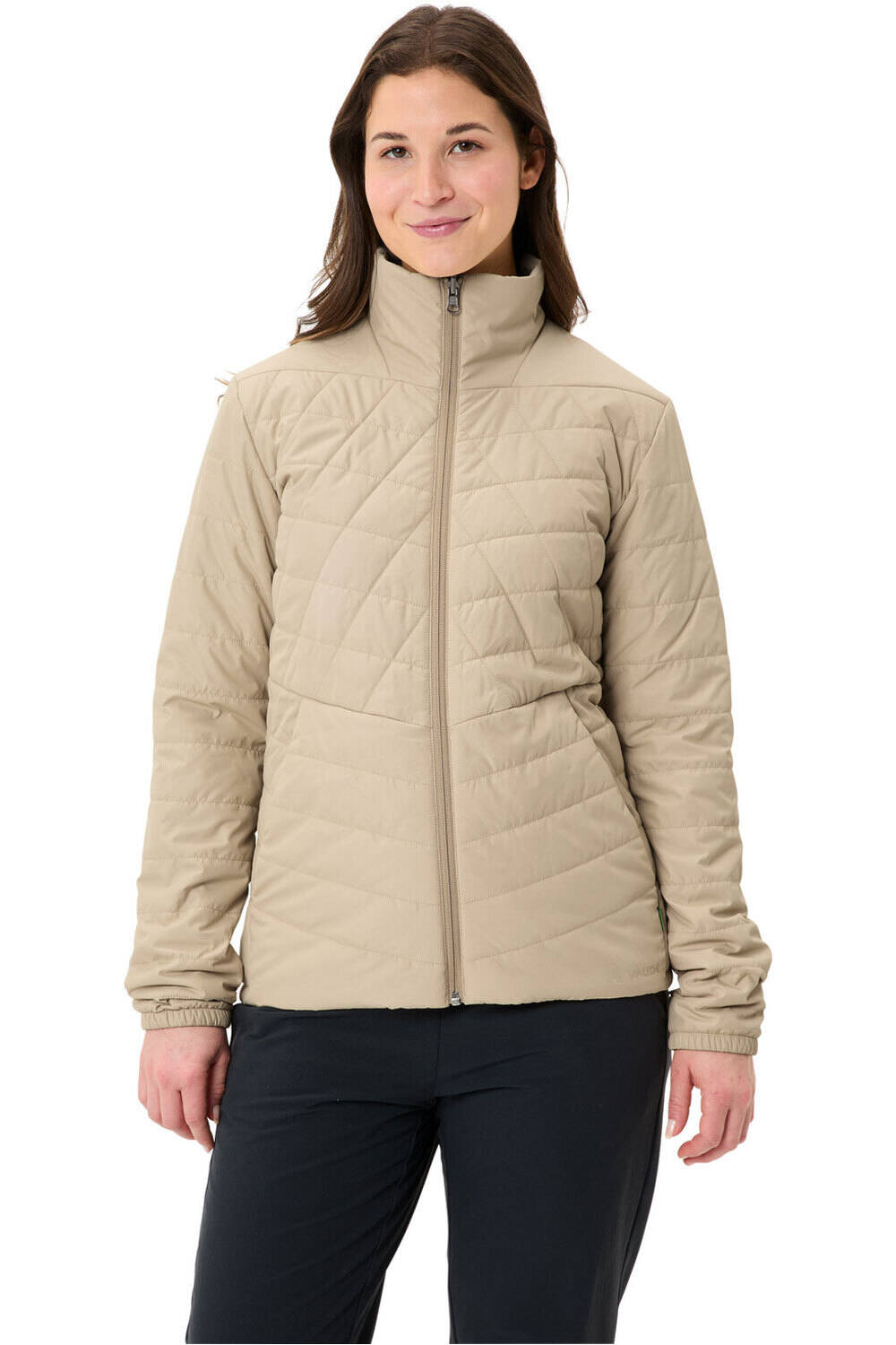 Vaude chaqueta impermeable insulada mujer MINEO 3IN1 MARRON vista detalle