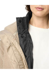 Vaude chaqueta impermeable insulada mujer NAJUN 3IN1 MARRON 03