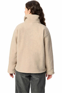 Vaude chaqueta impermeable insulada mujer NAJUN 3IN1 MARRON vista trasera