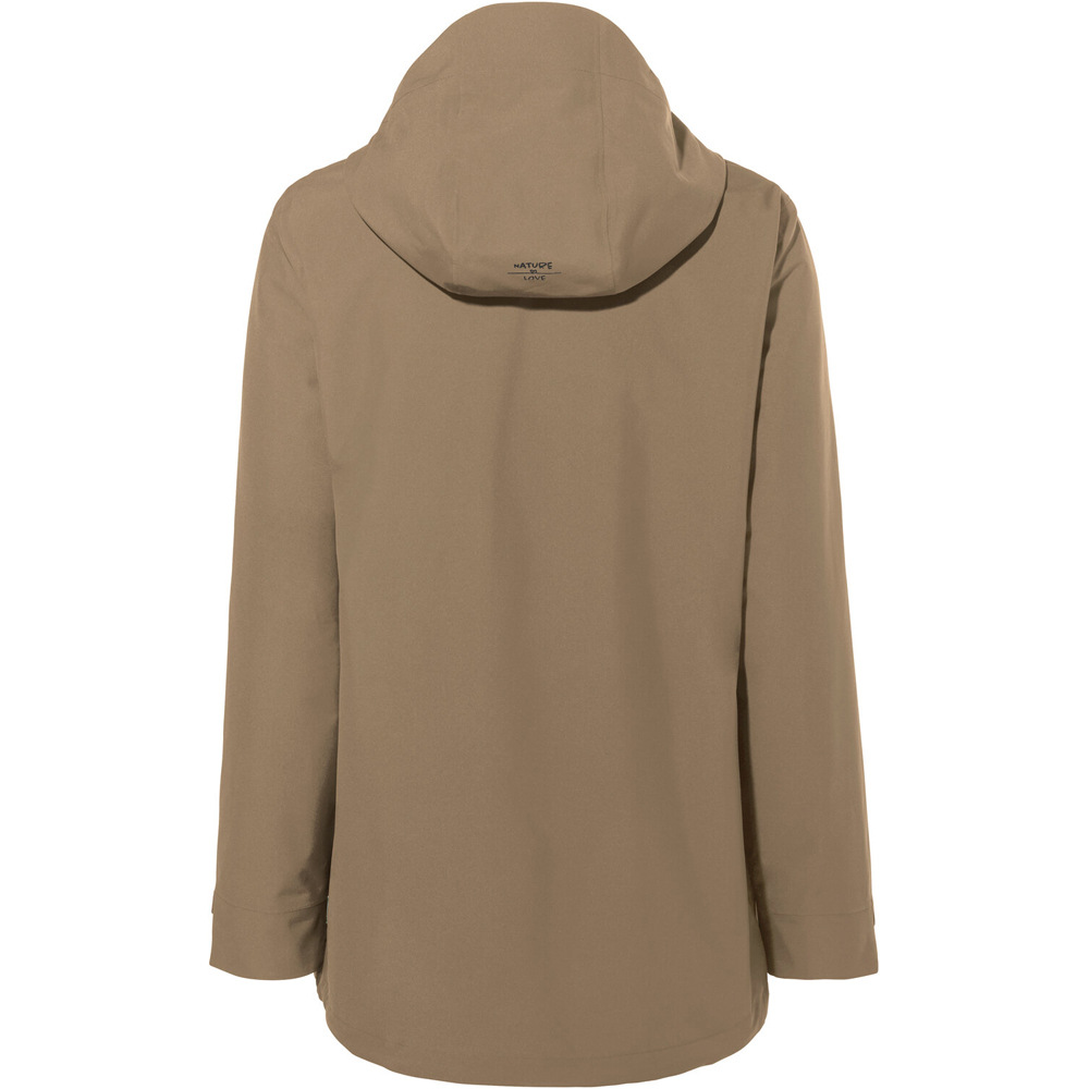 Vaude chaqueta impermeable insulada mujer NEYLAND 3IN1 MARRON 06