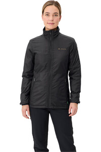 Vaude chaqueta impermeable insulada mujer NEYLAND 3IN1 MARRON vista detalle