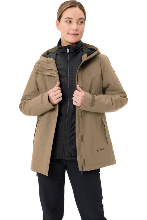 VAUDE NEYLAND 3IN1 marron