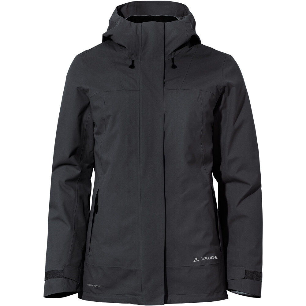 Vaude chaqueta impermeable insulada mujer NEYLAND 3IN1 NEGRO 06