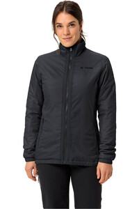 Vaude chaqueta impermeable insulada mujer NEYLAND 3IN1 NEGRO vista detalle