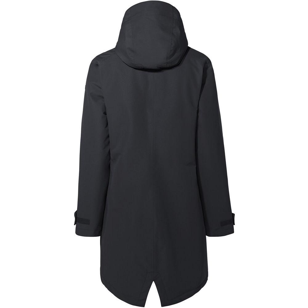 Vaude chaqueta impermeable insulada mujer SKOMER NEGRO 06
