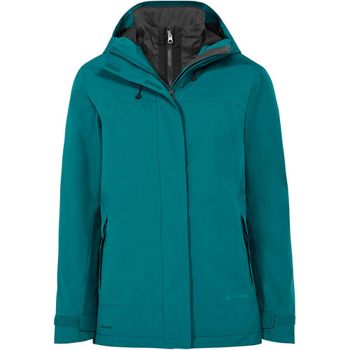 Vaude chaqueta impermeable insulada mujer Women's Neyland 3in1 Jacket AZUL